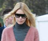 Claudia Schiffer à Londres, le 25 novembre 2010.