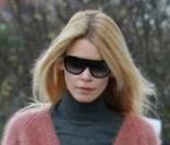Claudia Schiffer à Londres, le 25 novembre 2010.