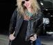 Kesha sort de la radio Nova, à Sydney, le 11 novembre 2010