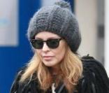 Kylie Minogue à Londres, le 3 décembre 2010.