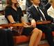 Nicolas Sarkozy et Carla Bruni-Sarkozy ont atterri samedi 4 décembre 2010 à Bangalore avec la délégation française, première étape de leur visite officielle de quatre jours en Inde. Peu après, ils assistaient à une première conférence.