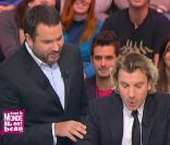 Michaël Youn, sur le plateau de Tout le monde il est beau.