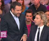 Michaël Youn, sur le plateau de Tout le monde il est beau.