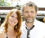 Stéphane Guillon et sa compagne Muriel Cousin 