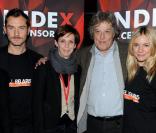Sienna Miller et Jude Law à Londres le 6 décembre 2010