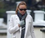 Stella McCartney ressort son manteau blanc pour affonter le rude hiver <br />