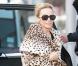 Kylie Minogue en léopard et cuissardes pour un look sexy, même en hiver