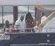 Naomi Campbell et Vladimir Doronin profitent de leur bateau à Miami à la fin du mois de novembre 2010