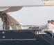 Naomi Campbell et Vladimir Doronin profitent de leur bateau à Miami à la fin du mois de novembre 2010