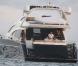 Naomi Campbell et Vladimir Doronin profitent de leur bateau à Miami à la fin du mois de novembre 2010