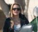 Lindsay Lohan est de retour au centre de désintoxication de Betty Ford, à Los Angeles, après une balade, vendredi 26 novembre.