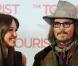 Angelina Jolie et Johnny Depp à l'occasion de la présentation allemande de The Tourist , à Berlin, le 14 décembre 2010.