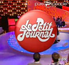 Tania Bruna-Rosso, hier aux commandes du Petit Journal sur Canal +.