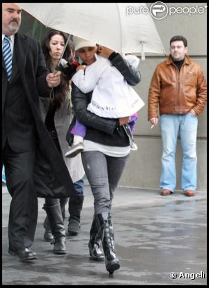 Halle Berry et sa fille Nahla à Los Angeles, le 19 décembre 2010.