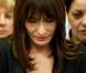 Carla Bruni en visite au Centre hospitalier Henri Duffaut, à Avignon. 21/12/2010