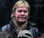 Yvan aux obsèques de Gérald Nanty, le 22 décembre, à Paris.