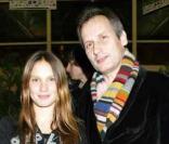 Ana Girardot et son père Hippolyte Girardot en 2004 
