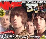 Beady Eye en couverture de  NME , décembre 2010
