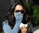 Vanessa Hudgens sort du dentiste à Studio City, Los Angeles, le 28 décembre 2010.