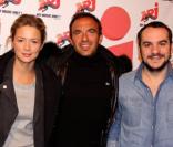 Virginie Efira et François-Xavier Demaison, invités du 6/9 de NRJ le 3 janvier