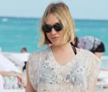 Chloë Sevigny passe de douces vacances à Miami, avec une amie. 31 décembre 2010<br />