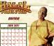 Le calendrier promo de Halal Police d'Etat , en salles le 16 février 2011.