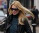 Claudia Schiffer à Londres, le 11 janvier 2011.