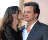 Colin Firth et sa femme Livia Giuggioli à l'occasion de l'hommage rendu à l'acteur anglais sur le Walk of Fame, à Los Angeles, le 13 janvier 2011.