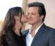 Colin Firth et sa femme Livia Giuggioli à l'occasion de l'hommage rendu à l'acteur anglais sur le Walk of Fame, à Los Angeles, le 13 janvier 2011.