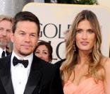 Mark Wahlberg et sa femme Rhea lors des Golden Globes le 16 janvier 2011 à Los Angeles