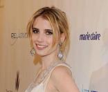 Emma Roberts lors des Golden Globes le 16 janvier 2011 à Los Angeles