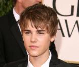 Justin Bieber lors des Golden Globes le 16 janvier 2011 à Los Angeles