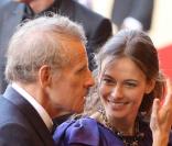 Patrick Poivre d'Arvor et Agathe Brone, festival de Cannes, mai 2008
