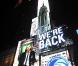 L'arrivée d'Eric Cantona au club New York Cosmos fêtée sur Times Square le 19 janvier 2011