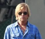 David Spade sur le tournage de Jack and Jill à Los Angeles le 19 janvier 2011