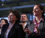 Ségolène Royal et Martine Aubry, Paris, le 10 décembre 2010<br />