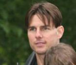 Tom Cruise avec Kathie Holmes et Suri Cruise