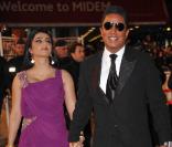 Jermaine Jackson et son épouse à la 12e cérémonie des NRJ Music Awards. 22/01/2011