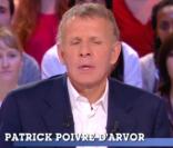 Patrick Poivre d'Arvor sur le plateau du  Grand Journal  face à Michel Denisot et Ali Baddou, Canal+ le 26 janvier 2011
