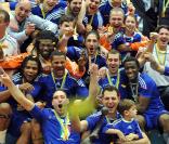 La finale des championnats du monde de handball qui a vu la France battre le Danemark sur le score de 37 à 35, à Malmö, le 30 janvier 2011.
