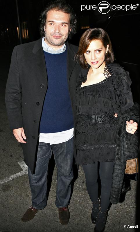 Brittany Murphy et son époux Simon Monjack, à Beverly Hills, en novembre 2007.