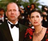 Demi Moore et Bruce Willis en 1997 