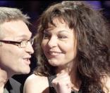 Laurent Ruquier et Isabelle Mergault sur le plateau de Qui veut gagner des millions ?, spéciale people