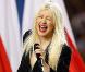 Quand Christina Aguilera dérape devant Jennifer Aniston et Michael Douglas !