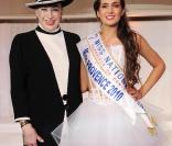 Barbara Morel, Miss Nationale 2011, avec Geneviève de Fontenay