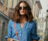 Olivia Palermo devient la nouvelle égérie de la marque Tibi pour la collection printemps-été 2011.