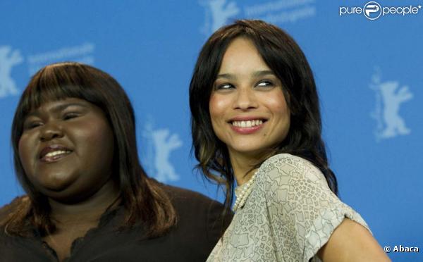 Gabourey Sidibe et Zoë Kravitz présentent  Yelling to the sky  au Festival de Berlin, le 12 février 2011