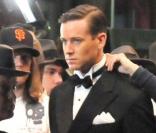 Armie Hammer sur le tournage de Clint Eastwood à Los Angeles