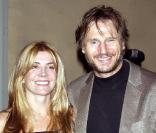 Liam Neeson et Natasha Richardson le 7 mars 2002 