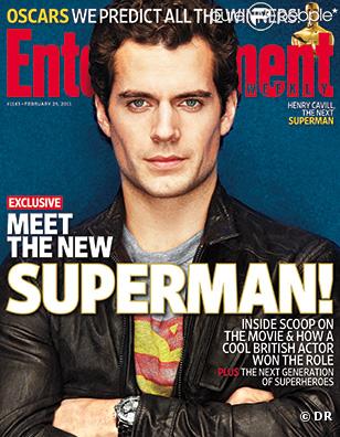 Henry Cavill en couverture d'Entertainment Weekly - février 2011 